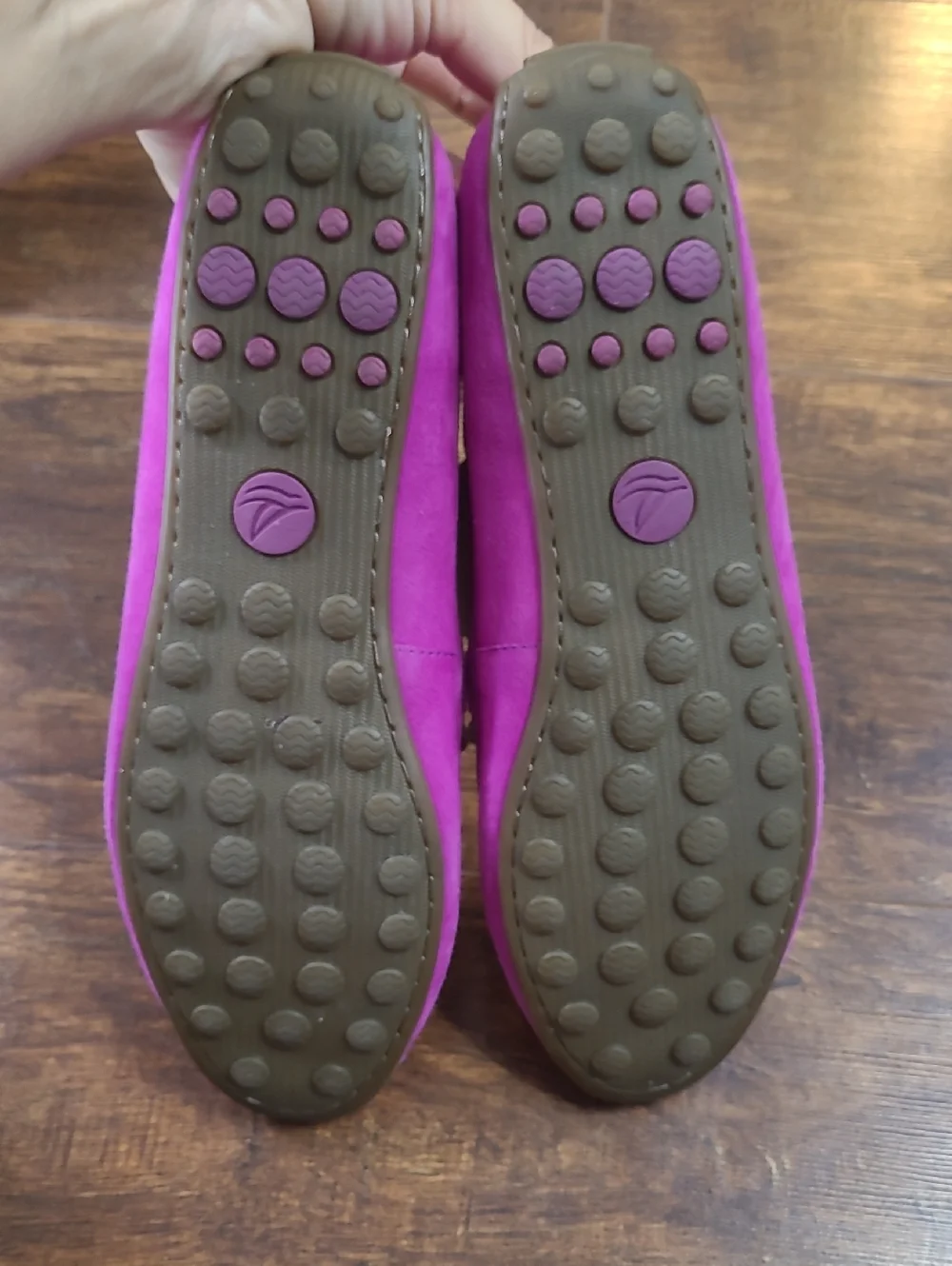 Sperry Women's Suede Boat Shoes in Fuchsia Leather Upper Size 7 - Picture 8 of 10